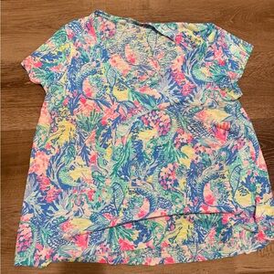 Lilly Pulitzer mermaid cove Etta XL